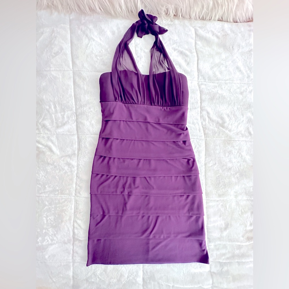 Sexy Halter Top Mini Dress